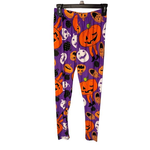 Two Left Feet wicked cool leggings Halloween stretch women's size s/m 4-10 - Picture 1 of 3